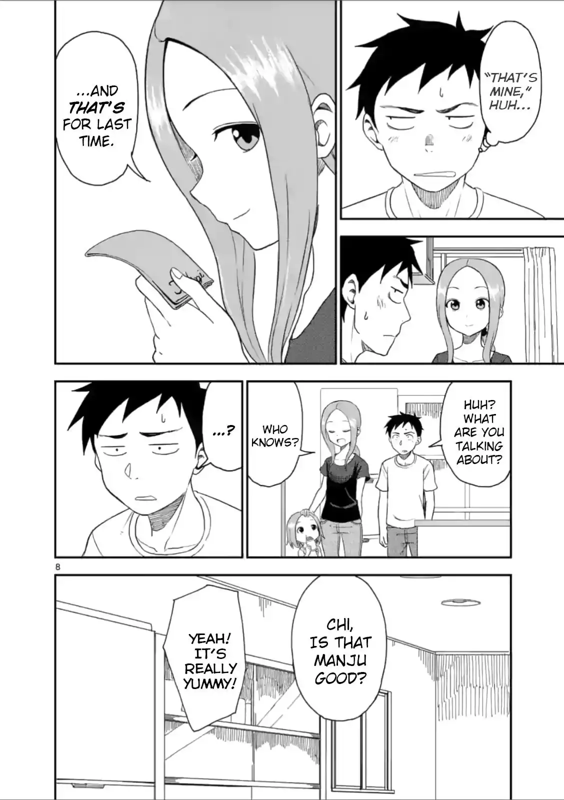 Karakai Jouzu no (Moto) Takagi-san Chapter 53 8